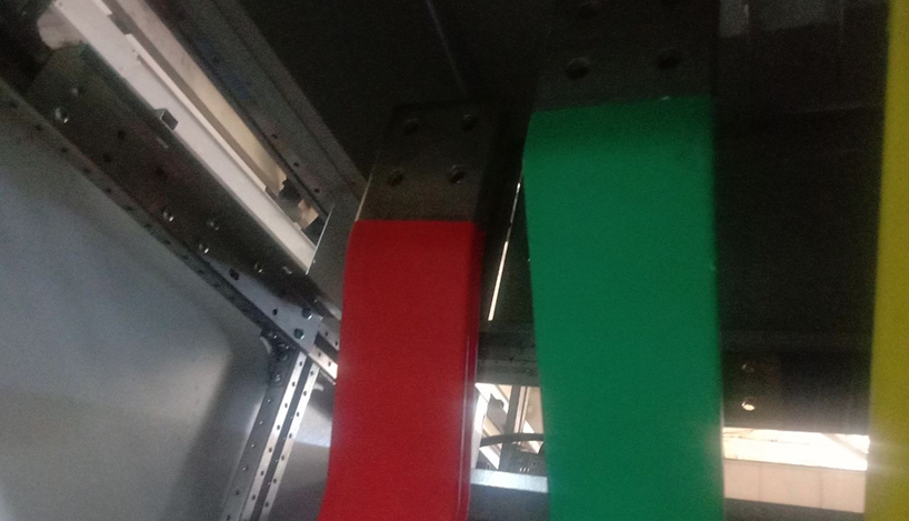 custom copper busbar connection and wiring in motor control center panel electrical mcc